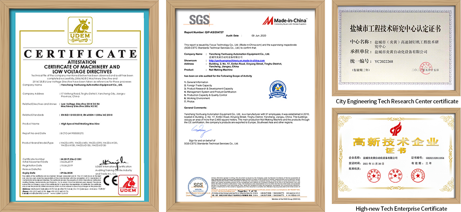 High-new Tech Enterprise Certificate