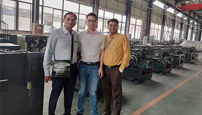 Nail making machine workshop