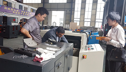 Mid East customer visited us